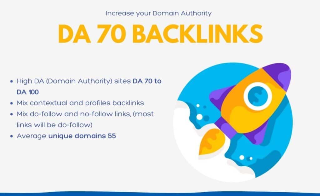 PR9 - DA (Domain Authority) 70+